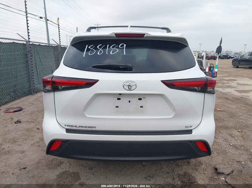 2024 Toyota Highlander Xle VIN: 5TDKDRAH0RS549973 Lot: 43812915