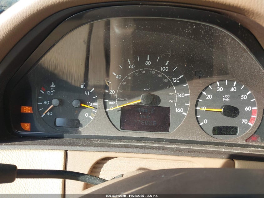 2002 Mercedes-Benz E 320 Special Edition VIN: WDBJF65J72B416995 Lot: 43812920