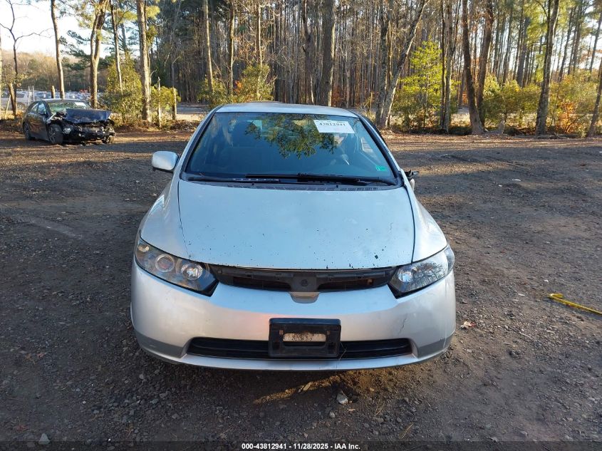 2008 Honda Civic Lx VIN: 2HGFG12608H507325 Lot: 43812941