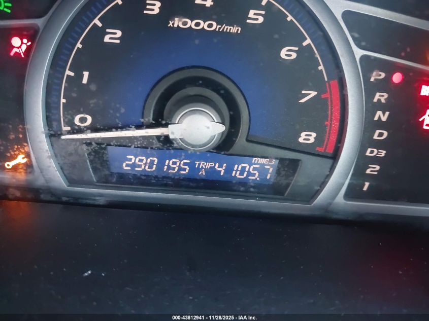 2008 Honda Civic Lx VIN: 2HGFG12608H507325 Lot: 43812941