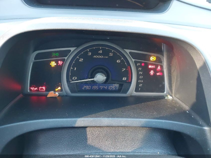 2008 Honda Civic Lx VIN: 2HGFG12608H507325 Lot: 43812941