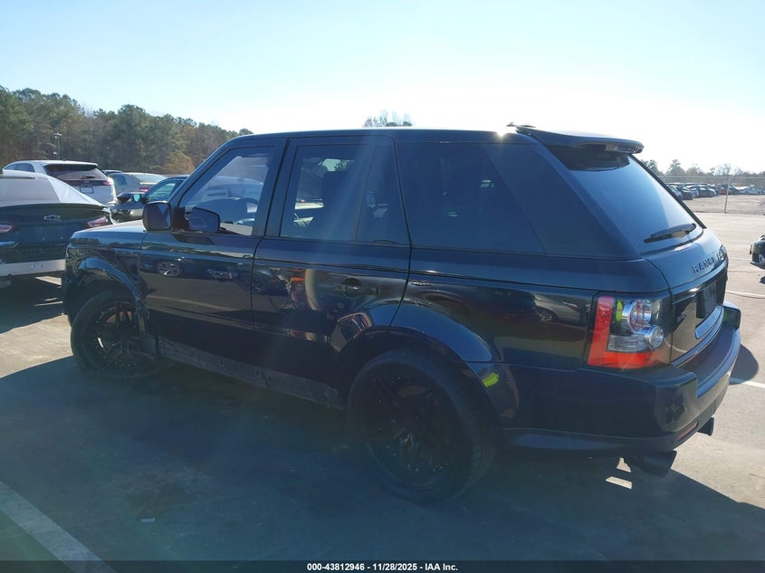 2012 Land Rover Range Rover Sport Hse VIN: SALSK2D41CA731698 Lot: 43812946
