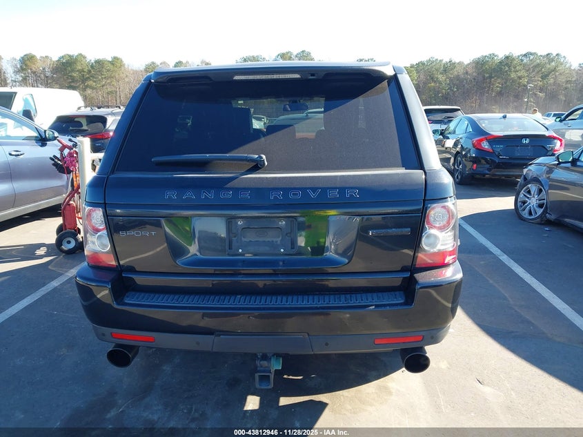 2012 Land Rover Range Rover Sport Hse VIN: SALSK2D41CA731698 Lot: 43812946