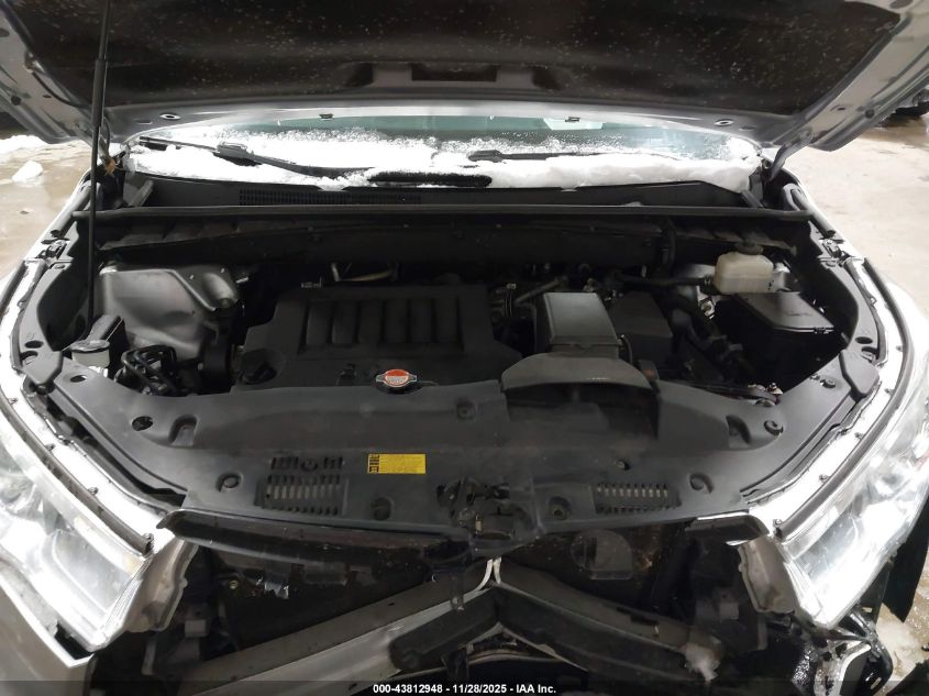 2016 Toyota Highlander Xle V6 VIN: 5TDJKRFH6GS238040 Lot: 43812948