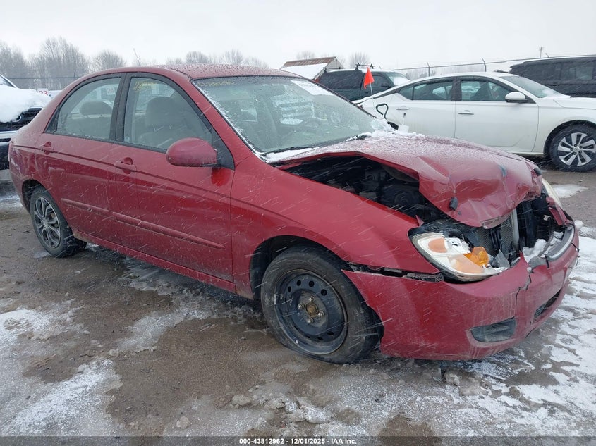KNAFE122585582575 2008 Kia Spectra Ex auction photo 1