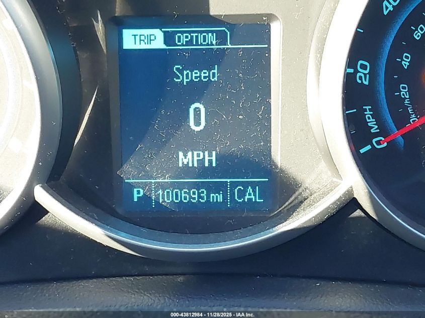 2014 Chevrolet Cruze 1Lt Auto VIN: 1G1PC5SB8E7225727 Lot: 43812984