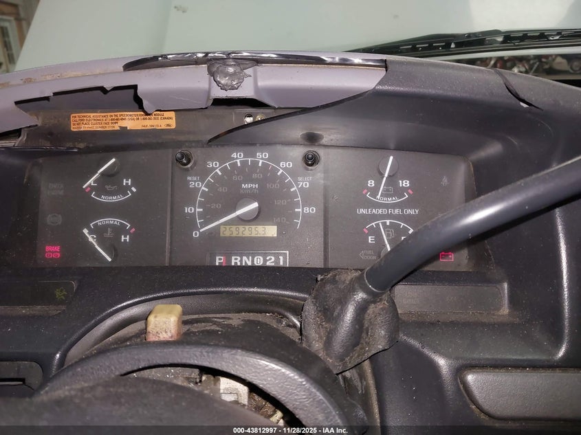 1995 Ford F150 VIN: 1FTDF15YXSNB41362 Lot: 43812997