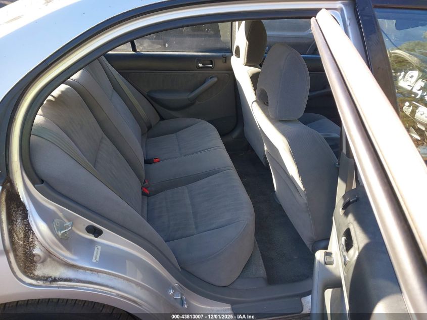 2003 Honda Civic Lx VIN: 1HGES16523L023289 Lot: 43813007