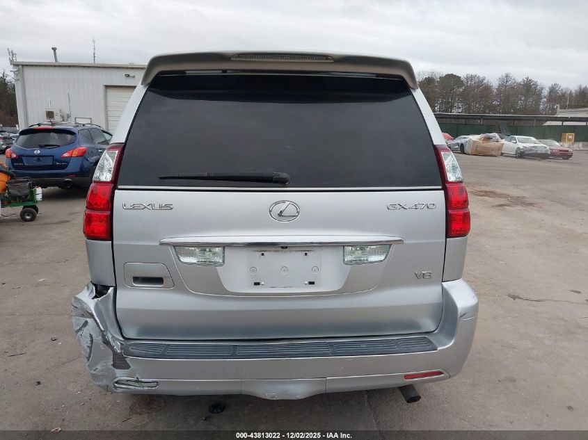 2008 Lexus Gx 470 VIN: JTJBT20X180170126 Lot: 43813022