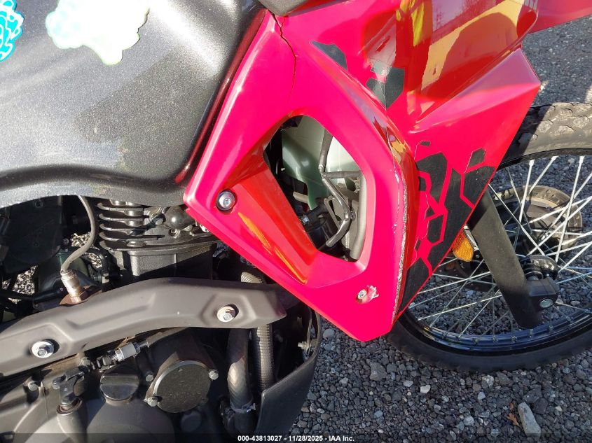 2024 Kawasaki Kl650 G VIN: ML5KLEG10RDA32722 Lot: 43813027