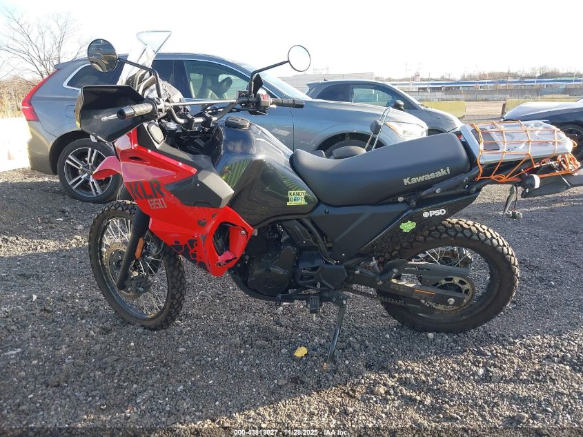 2024 Kawasaki Kl650 G VIN: ML5KLEG10RDA32722 Lot: 43813027