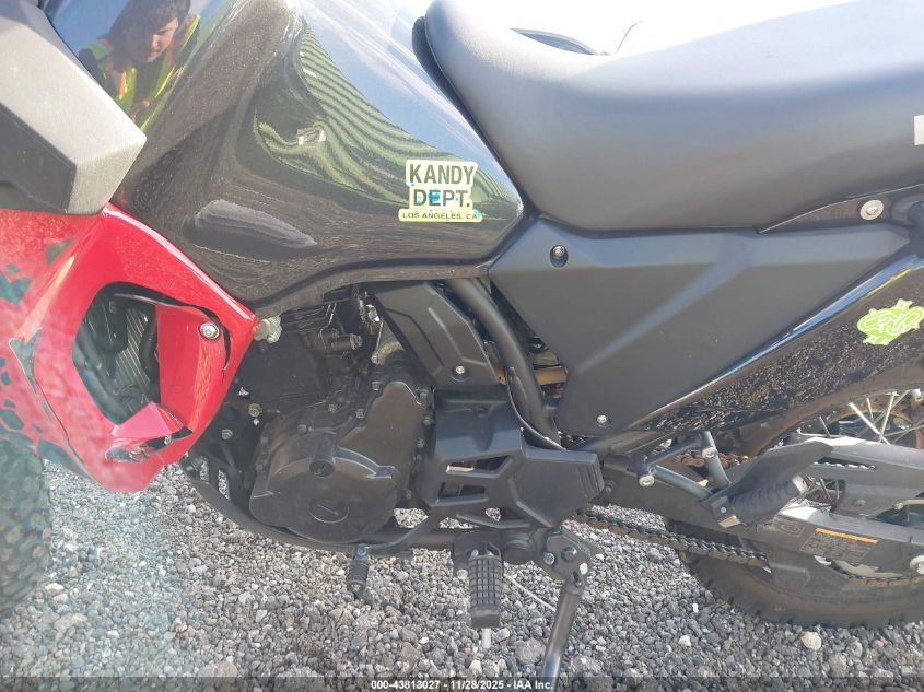 2024 Kawasaki Kl650 G VIN: ML5KLEG10RDA32722 Lot: 43813027