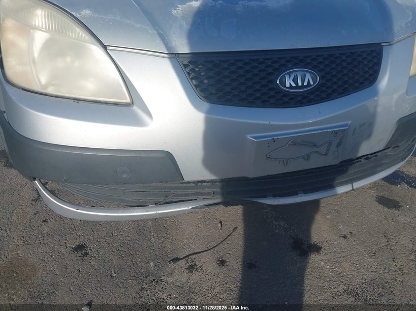 2007 Kia Rio Lx VIN: KNADE123376265418 Lot: 43813032