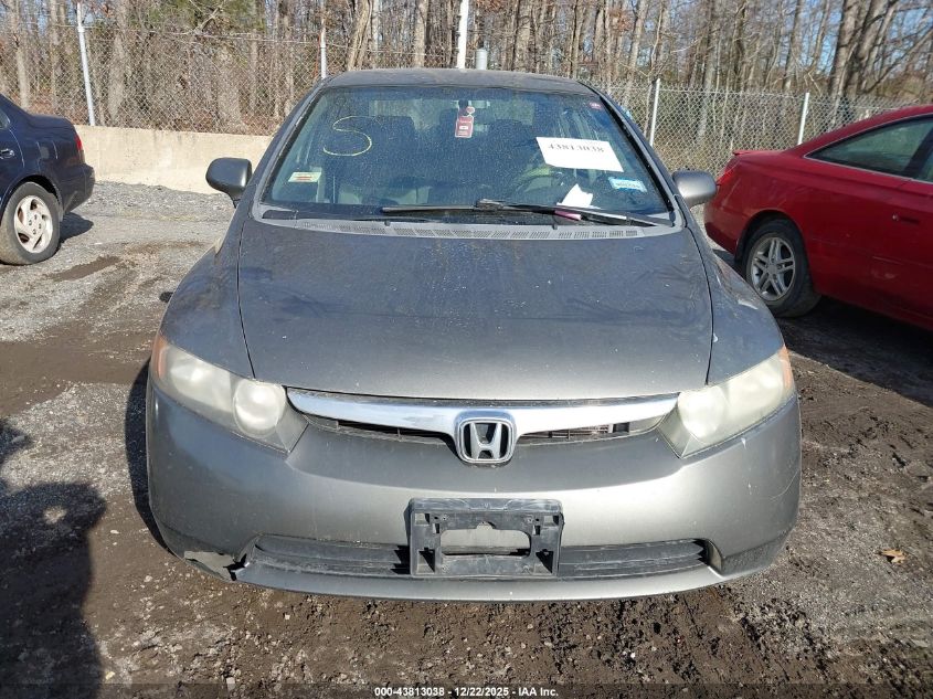 2008 Honda Civic Lx VIN: 2HGFA16598H314514 Lot: 43813038