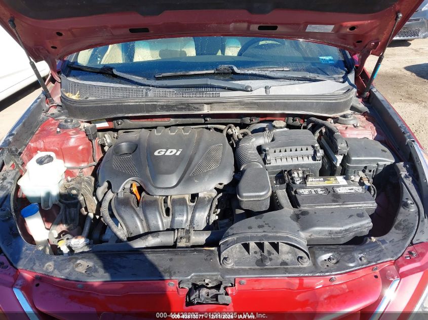 2013 Hyundai Sonata Gls VIN: 5NPEB4AC3DH734950 Lot: 43813077