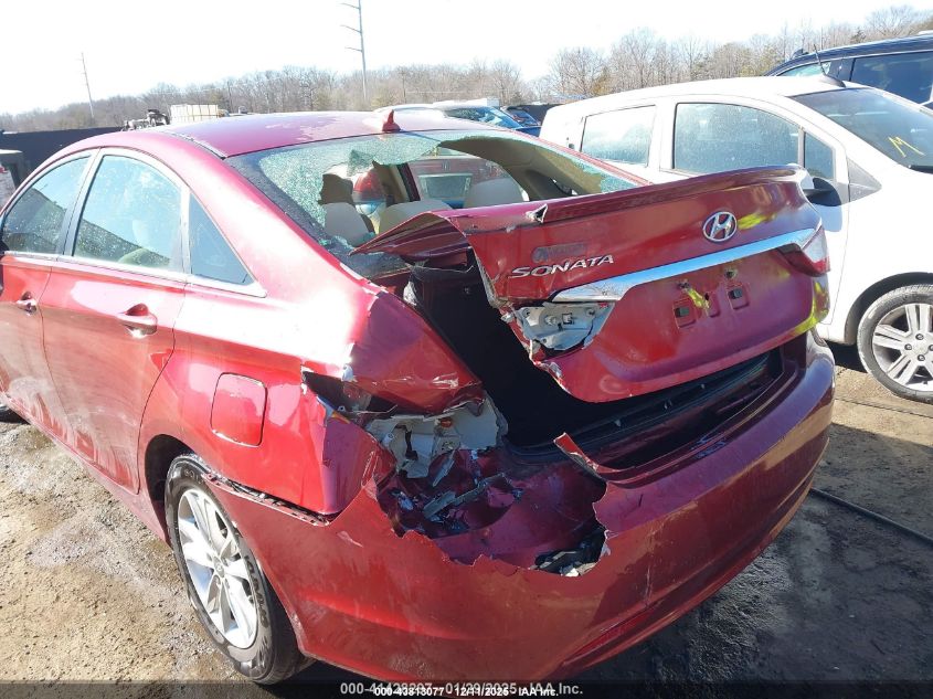 2013 Hyundai Sonata Gls VIN: 5NPEB4AC3DH734950 Lot: 43813077