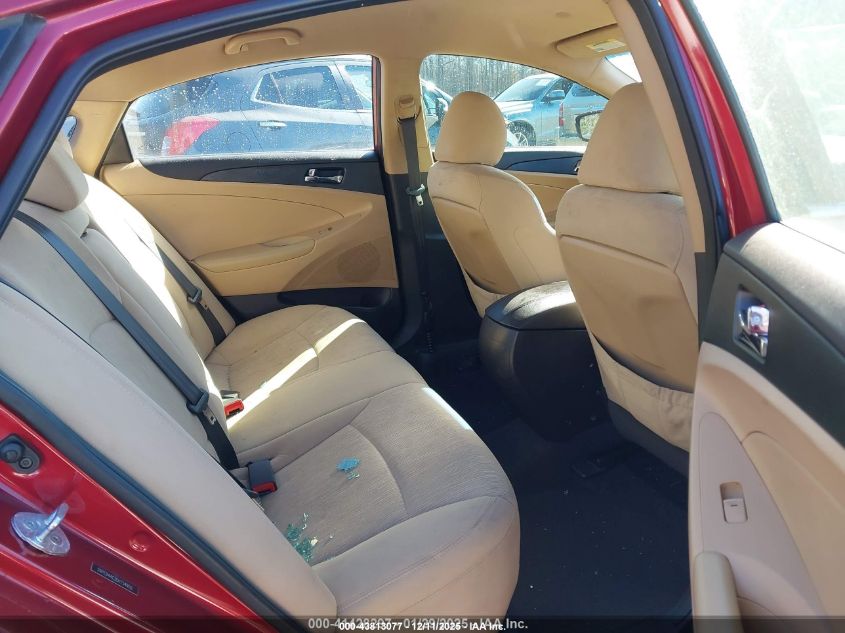 2013 Hyundai Sonata Gls VIN: 5NPEB4AC3DH734950 Lot: 43813077