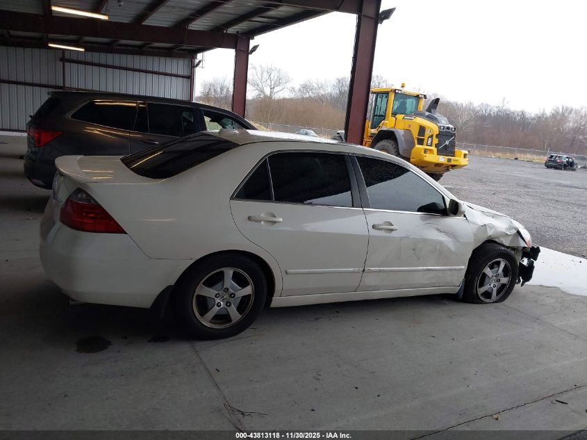 2007 Honda Accord Hybrid VIN: JHMCN36517C003550 Lot: 43813118