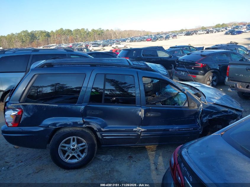 2004 Jeep Grand Cherokee Laredo VIN: 1J4GX48S74C192183 Lot: 43813151