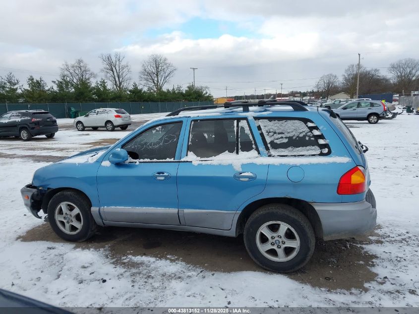 2004 Hyundai Santa Fe Gls/Lx VIN: KM8SC13E44U752775 Lot: 43813152