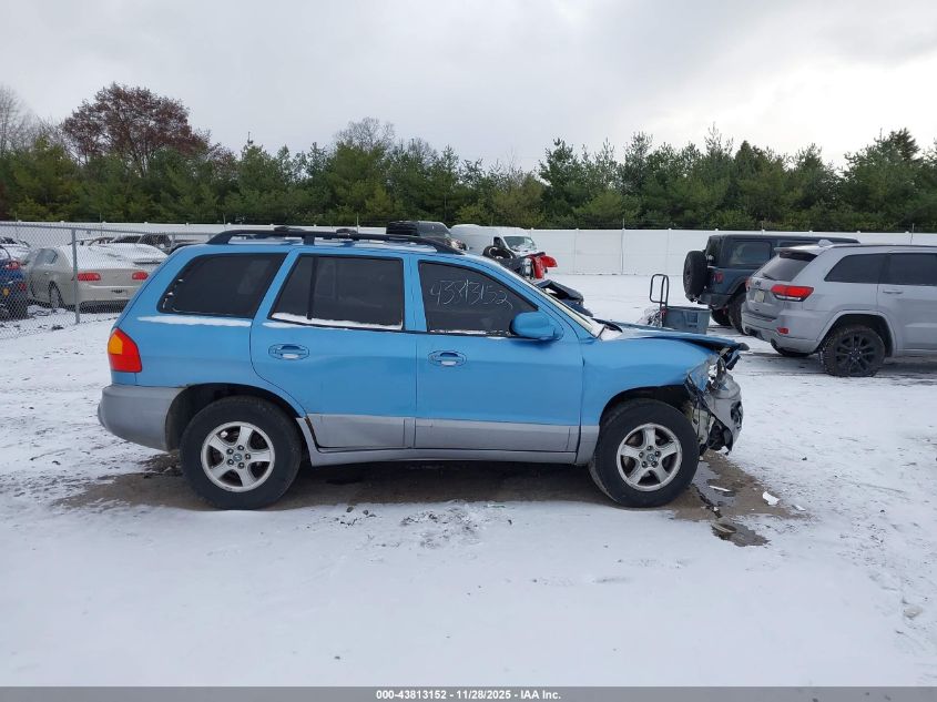 2004 Hyundai Santa Fe Gls/Lx VIN: KM8SC13E44U752775 Lot: 43813152