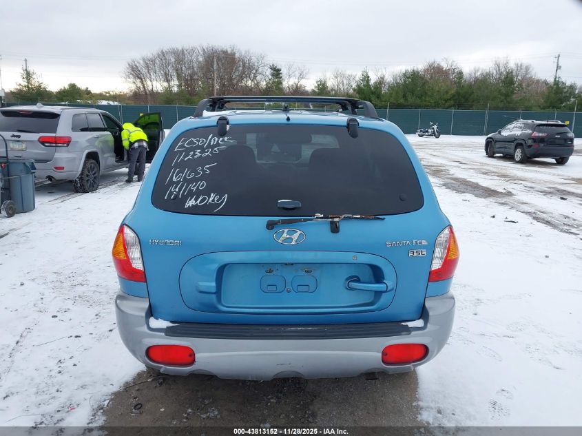 2004 Hyundai Santa Fe Gls/Lx VIN: KM8SC13E44U752775 Lot: 43813152