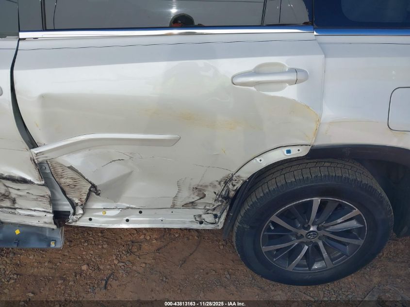 2017 Toyota Highlander Xle VIN: 5TDKZRFH4HS512546 Lot: 43813163