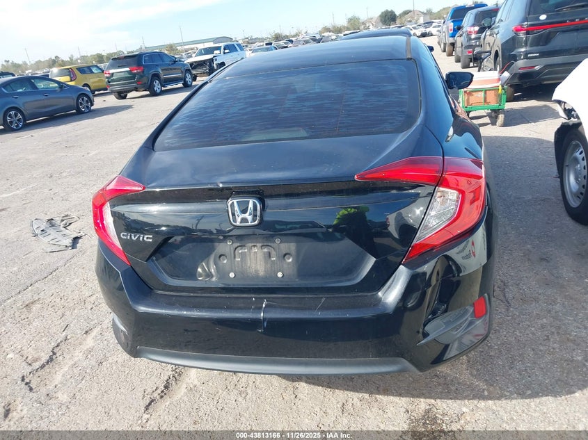 2018 Honda Civic Lx VIN: 19XFC2F54JE028098 Lot: 43813166
