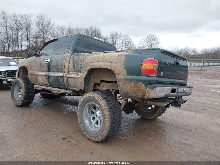 2001 GMC Sierra 1500 Sle VIN: 2GTEK19T211296910 Lot: 43813168