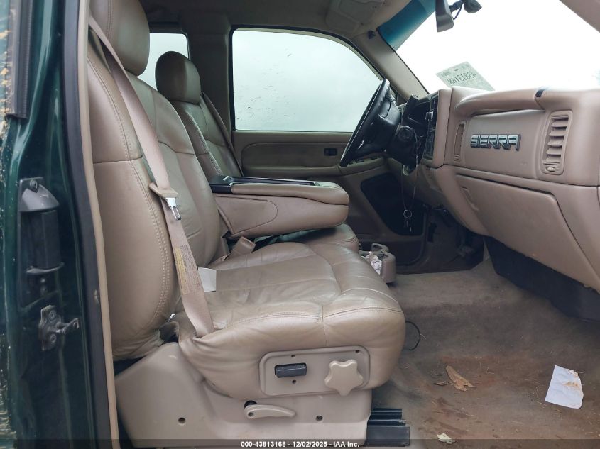 2001 GMC Sierra 1500 Sle VIN: 2GTEK19T211296910 Lot: 43813168