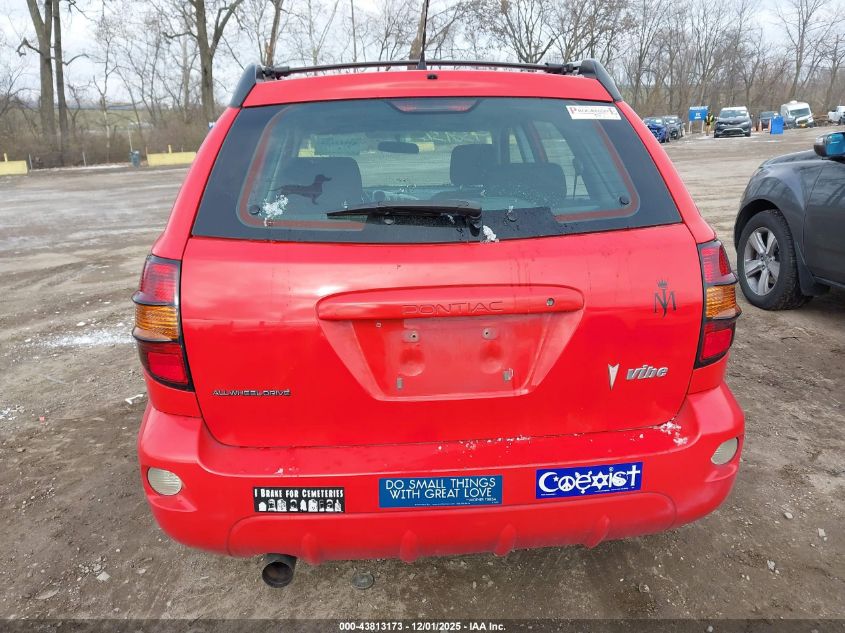 2003 Pontiac Vibe VIN: 5Y2SM62883Z474958 Lot: 43813173