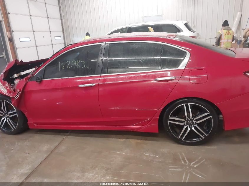 2016 Honda Accord Sport VIN: 1HGCR2F54GA061360 Lot: 43813185