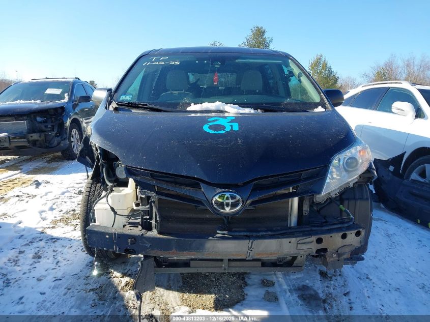 2019 Toyota Sienna L 7 Passenger VIN: 5TDZZ3DC6KS993314 Lot: 43813203
