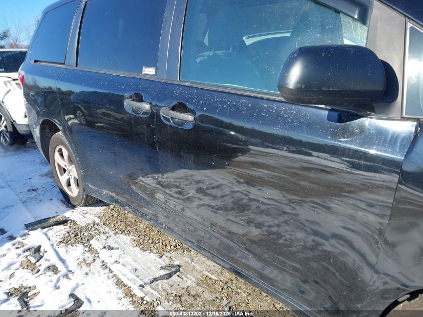 2019 Toyota Sienna L 7 Passenger VIN: 5TDZZ3DC6KS993314 Lot: 43813203