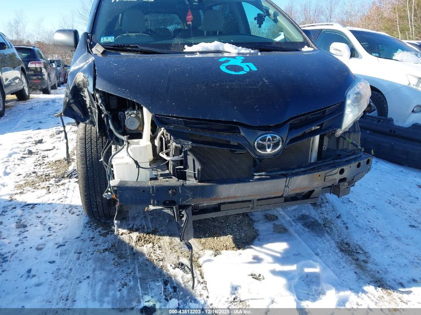 2019 Toyota Sienna L 7 Passenger VIN: 5TDZZ3DC6KS993314 Lot: 43813203