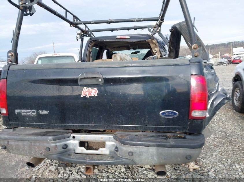 2004 Ford F-250 Lariat/Xl/Xlt VIN: 1FTNW21LX4EC20702 Lot: 43813220