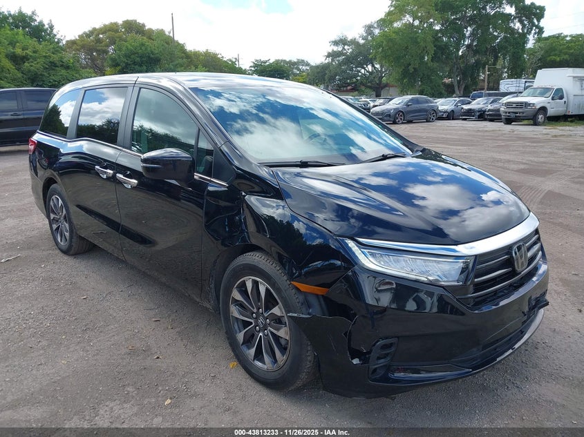 5FNRL6H68RB018609 2024 Honda Odyssey Ex-L auction photo 1