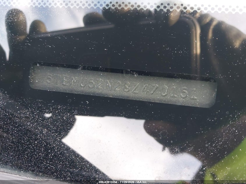 2008 Toyota Tacoma V6 VIN: 5TEMU52N28Z470151 Lot: 43813254