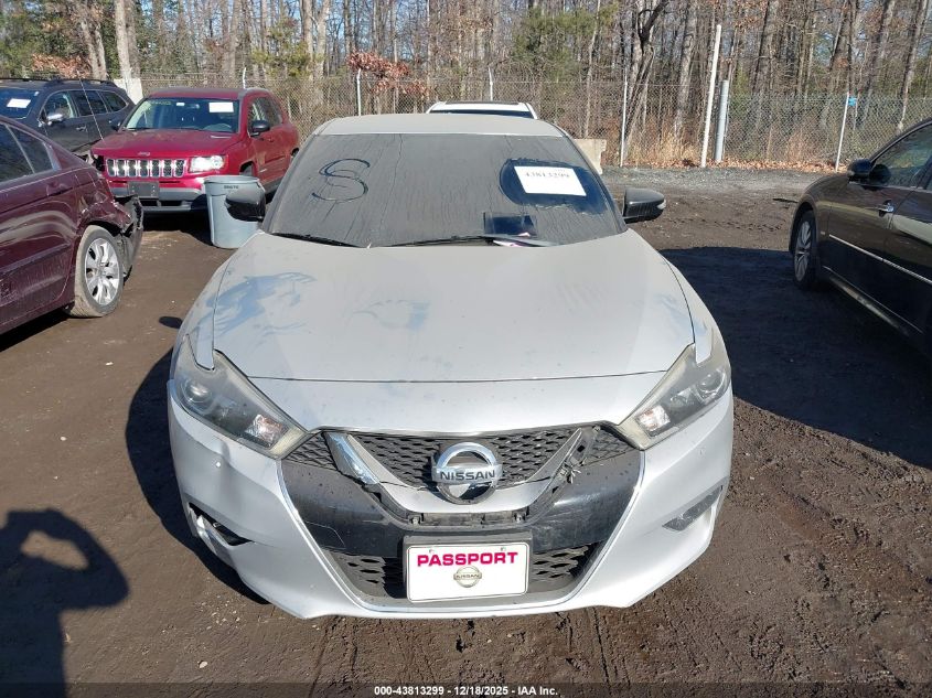 2016 Nissan Maxima 3.5 Sv VIN: 1N4AA6AP3GC905895 Lot: 43813299