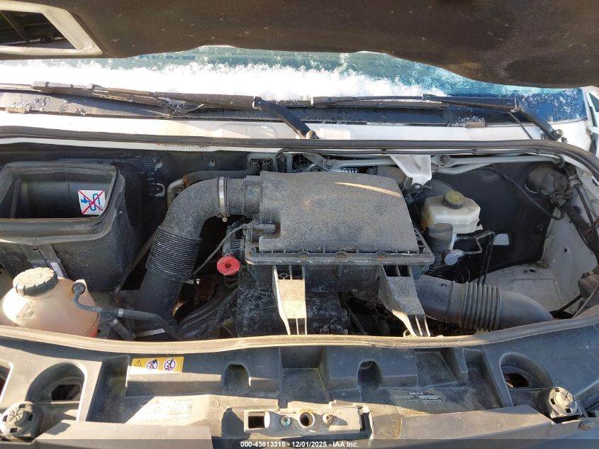 2019 Mercedes-Benz Sprinter 1500 Standard Roof I4 VIN: WD3PE7ED4KT011194 Lot: 43813315