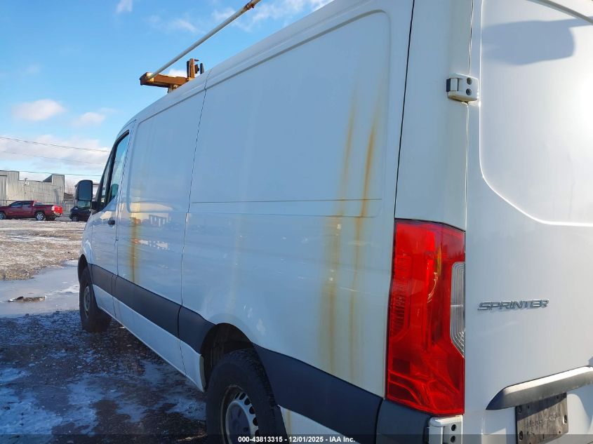 2019 Mercedes-Benz Sprinter 1500 Standard Roof I4 VIN: WD3PE7ED4KT011194 Lot: 43813315