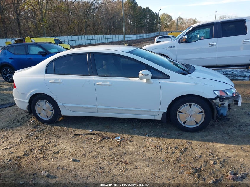2007 Honda Civic Hybrid VIN: JHMFA36237S025599 Lot: 43813335