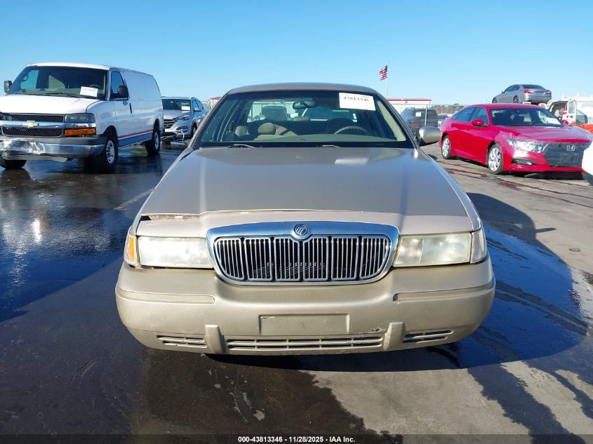 2000 Mercury Grand Marquis Gs VIN: 2MEFM74W7YX743398 Lot: 43813346