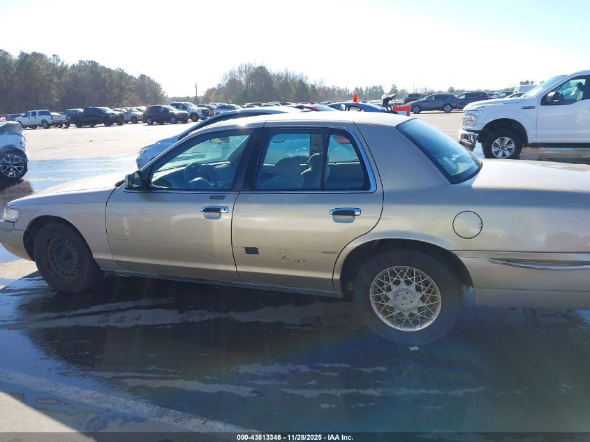 2000 Mercury Grand Marquis Gs VIN: 2MEFM74W7YX743398 Lot: 43813346