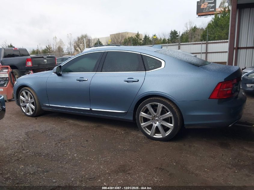 2017 Volvo S90 T6 Inscription VIN: YV1A22ML2H1000970 Lot: 43813357