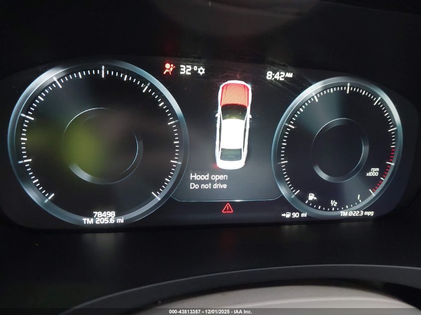 2017 Volvo S90 T6 Inscription VIN: YV1A22ML2H1000970 Lot: 43813357