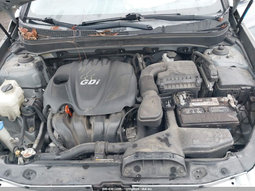 2013 Hyundai Sonata Gls VIN: 5NPEB4AC7DH793838 Lot: 43813399