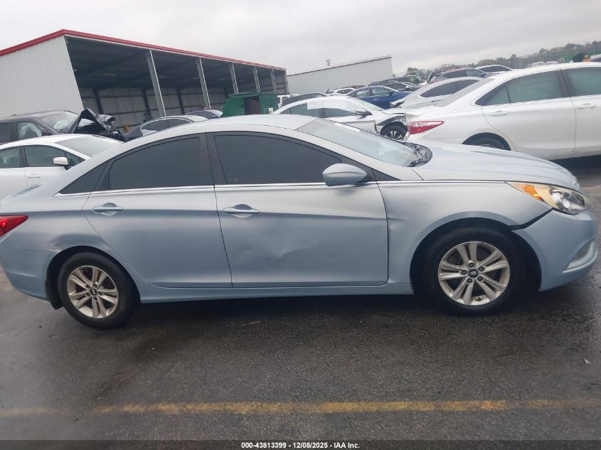 2013 Hyundai Sonata Gls VIN: 5NPEB4AC7DH793838 Lot: 43813399