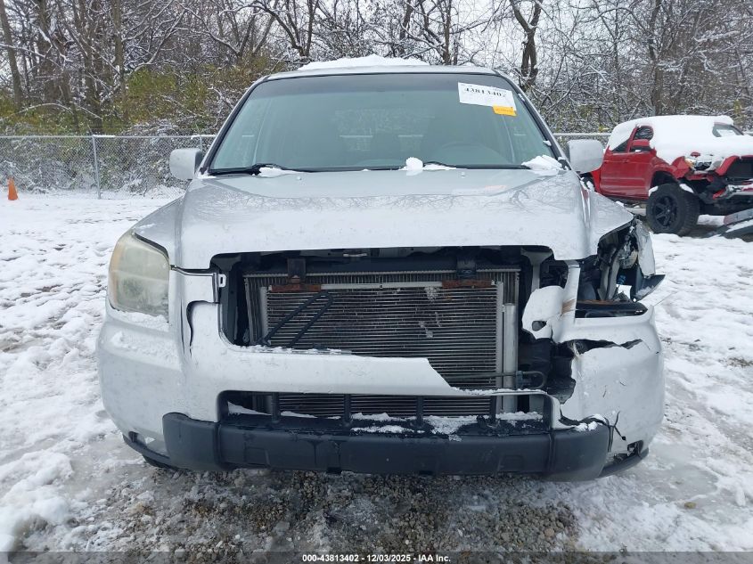 2006 Honda Pilot Ex VIN: 2HKYF18486H544840 Lot: 43813402