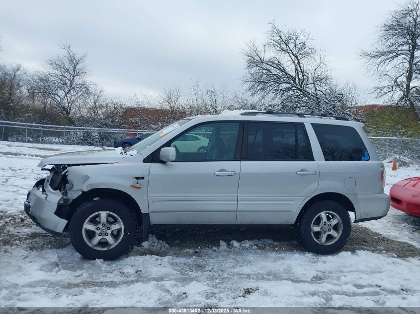 2006 Honda Pilot Ex VIN: 2HKYF18486H544840 Lot: 43813402